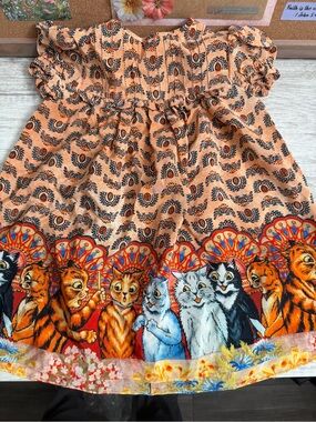 gucci tiger silk dress Gucci Tiger-Print Silk Dress - White